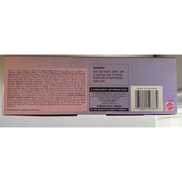 Disney Enchanted Seasons Collection Winter Frost Sleeping Beauty Doll New In Box - Picture 3 of 5